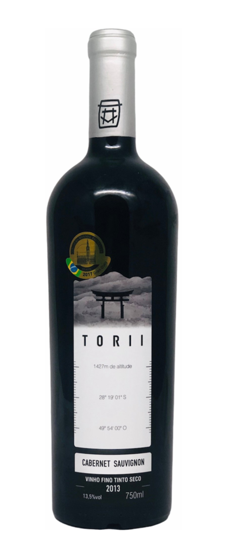 Vinho Hiragami -Torii Top - Tinto Seco - Cabernet Sauvignon - 750 ml
