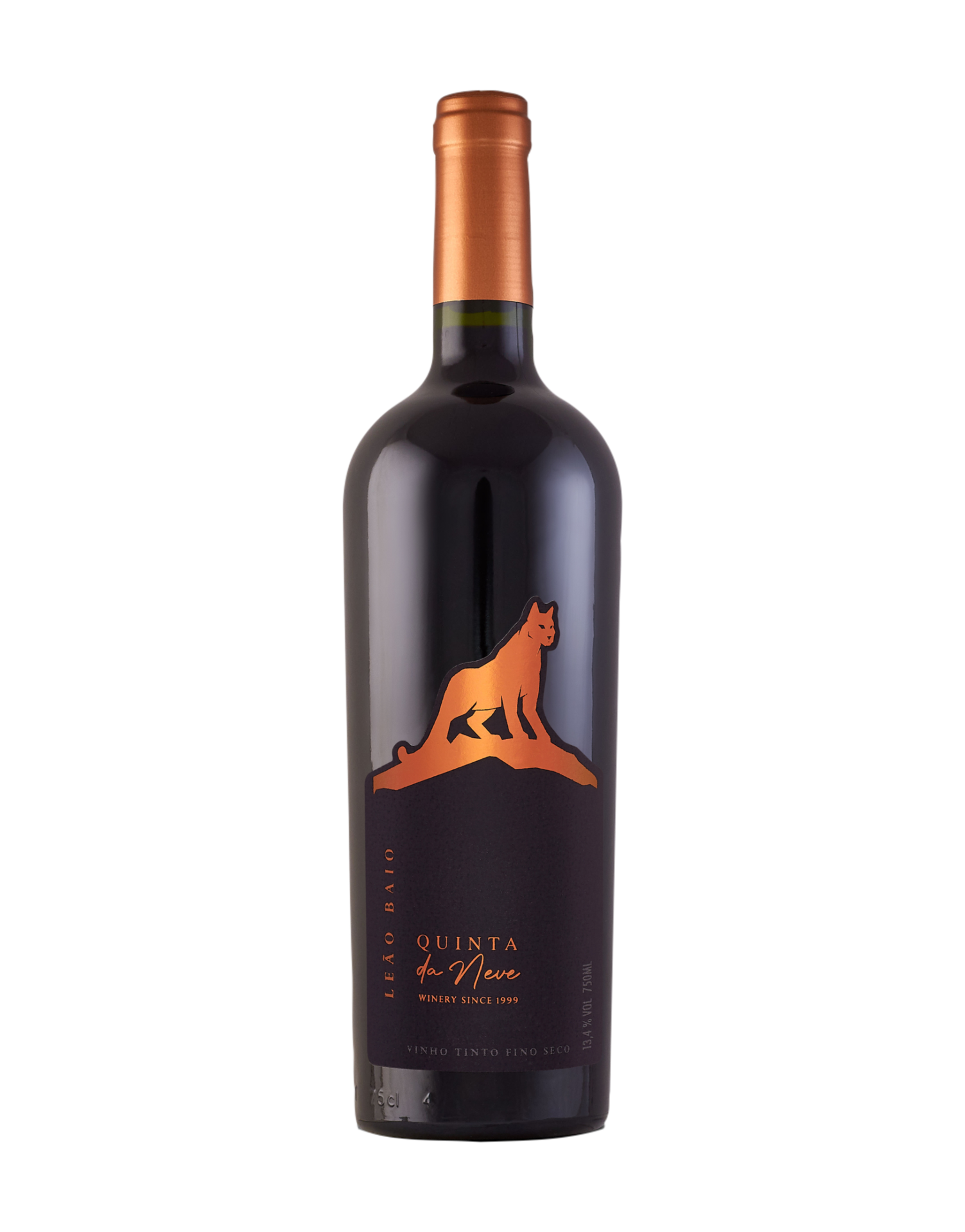 Vinho Quinta da Neve -  Leão Baio - Tinto Seco - Montepulciano, Merlot, Malbec e Touriga Nacional - 750 ml