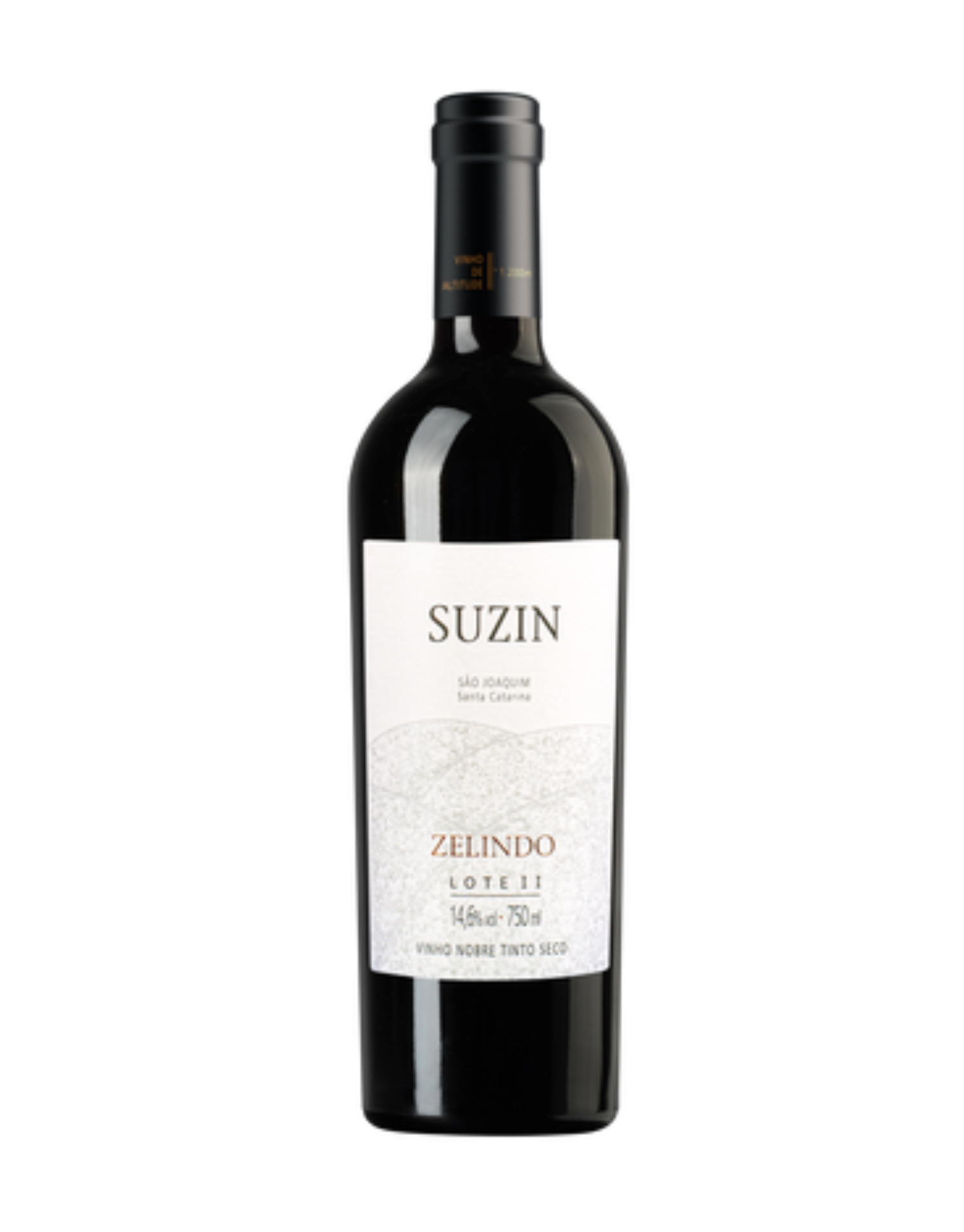 Vinho Suzin - Zelindo - Tinto Seco - Merlot, Rebo, Cabernet Sauvignon, Cabernet Franc, Malbec e Petit Verdot  - 750 ml