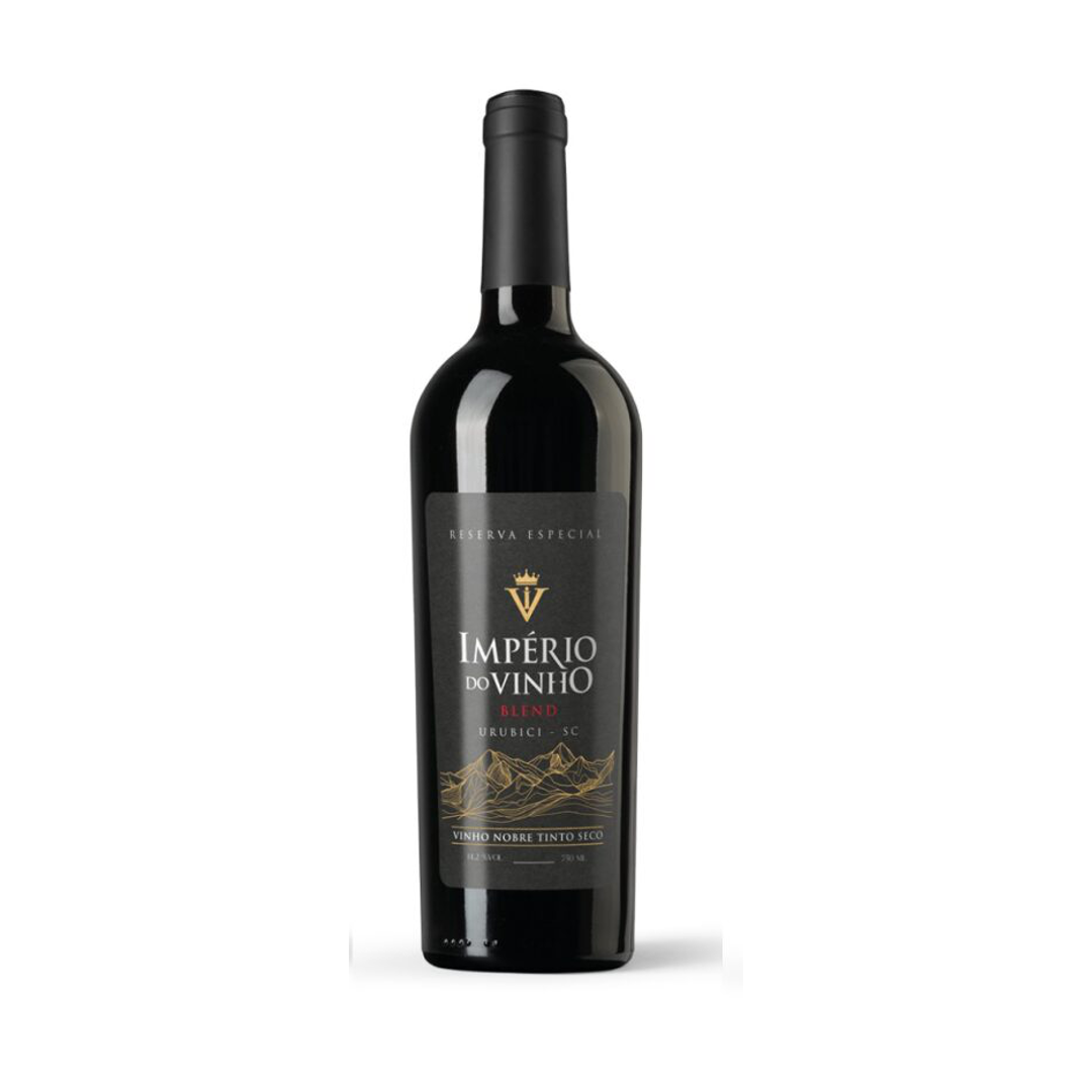 Vinho CV - Império do Vinho - Tinto Seco - Merlot e Cabernet S. - 750 ml