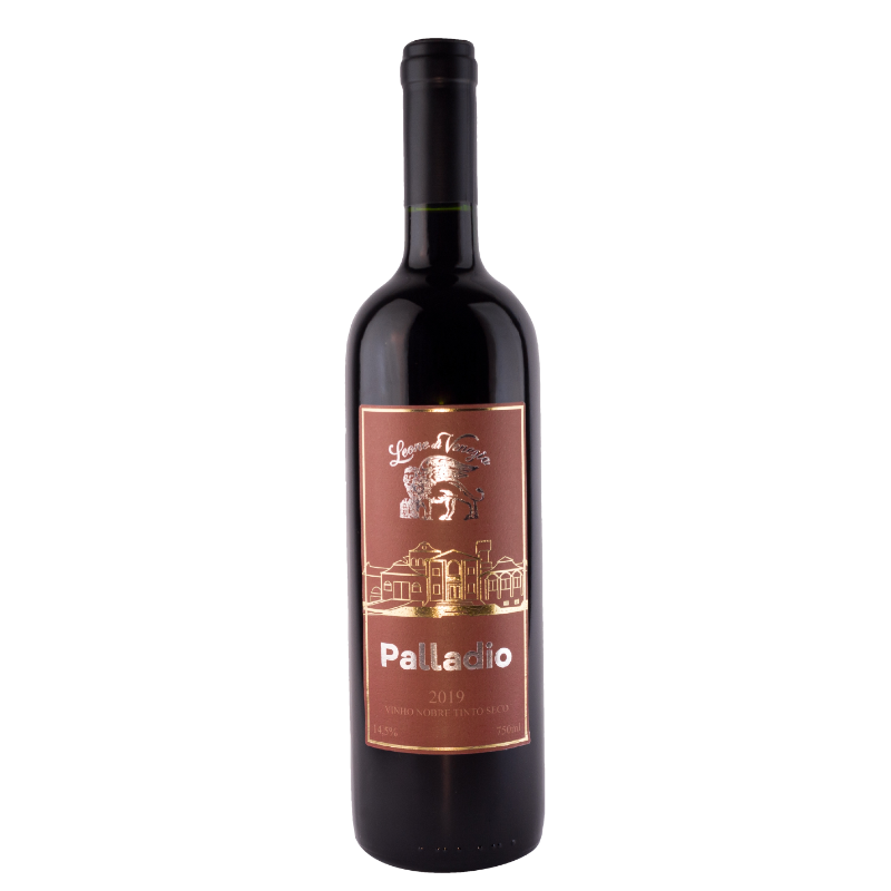 Vinho Leone di Venezia - Palladio - Tinto Seco -  Uvas - Montepulciano, Refosco dal Peduncollo Rosso e Aglianico - 750 ml
