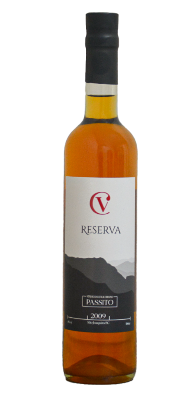 Vinho Licoroso  Doce - CV - Reserva Passito -  Sauvignon Blanc e Moscato Giallo - 500 ml