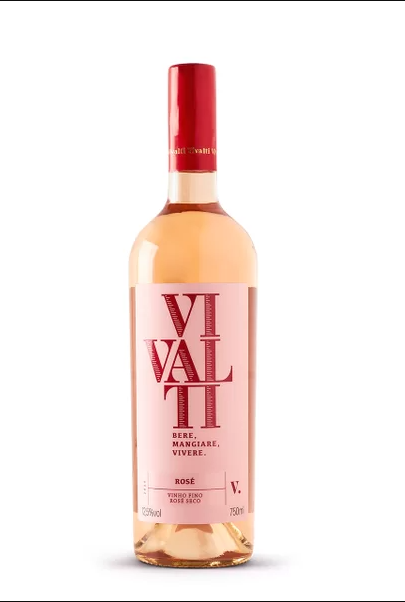 Vinho La Casa Vivalti - Rosé Seco -  Sangiovese e Touriga  Nacional - 750 ml